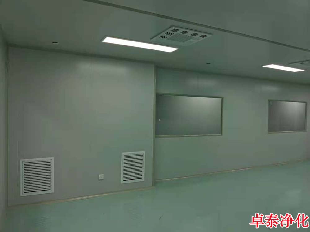 固安裝修設(shè)計凈化車間公司固安潔凈廠房裝修廠家選卓泰凈化板公司