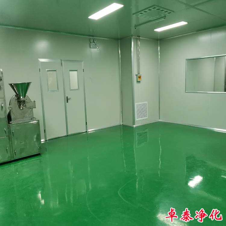 保定水廠灌裝潔凈間、無菌室裝修安裝施工廠家找卓泰凈化